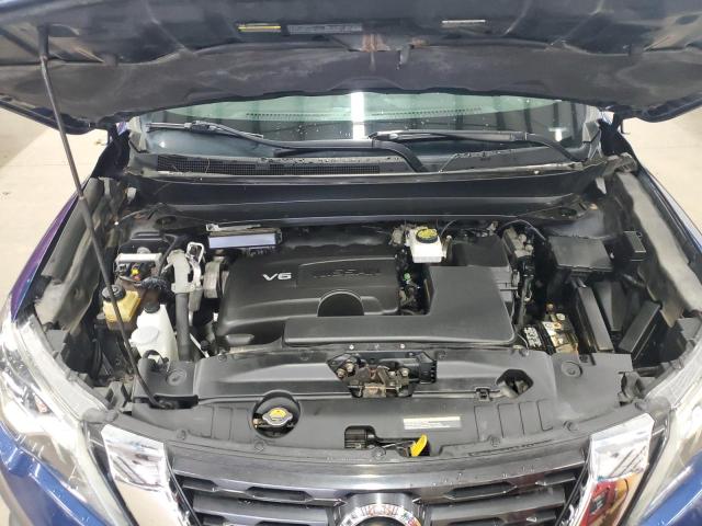 5N1DR2MM7JC626608 - 2018 NISS PATHFINDER S 蓝色 照片 12