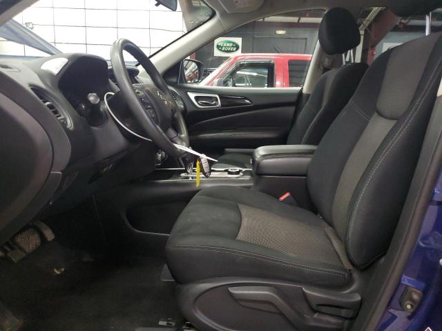 5N1DR2MM7JC626608 - 2018 NISS PATHFINDER S 蓝色 照片 7