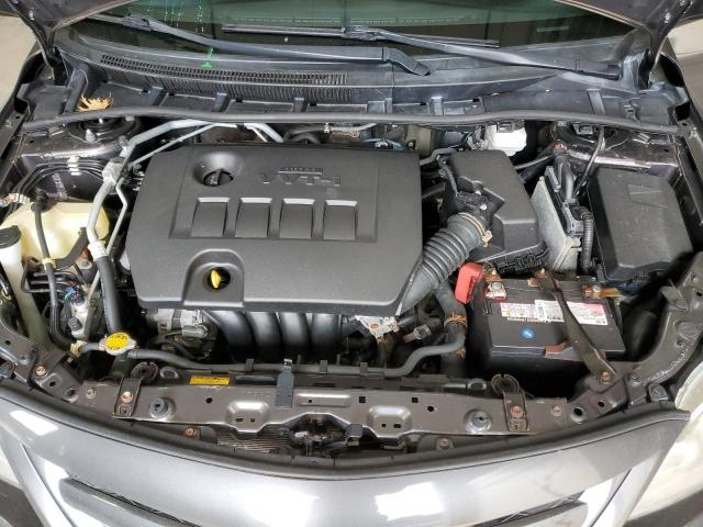 5YFBU4EE1CP008871 - 2012 TOYOTA COROLLA BASE Серый фото 11