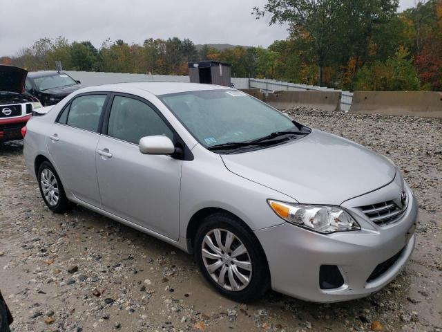 2T1BU4EE0DC924216 - 2013 TOYOTA COROLLA BASE Argent photo 4