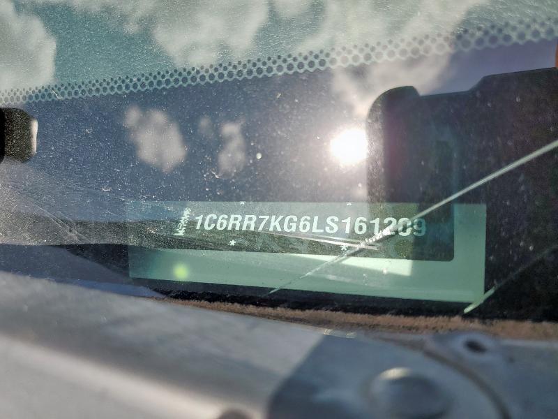 1C6RR7KG6LS161209 - 2020 RAM 1500 CLASS TRADESMAN თეთრი ფოტო 12