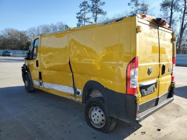 3C6LRVAG1ME564840 - 2021 RAM PROMASTER 1500 STANDARD YELLOW photo 2