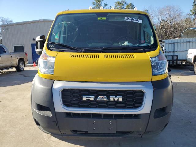 3C6LRVAG1ME564840 - 2021 RAM PROMASTER 1500 STANDARD YELLOW photo 5