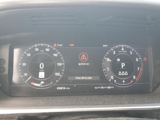 SALWR2SU7LA705297 - 2020 LAND ROVER RANGE ROVE HSE WHITE photo 9