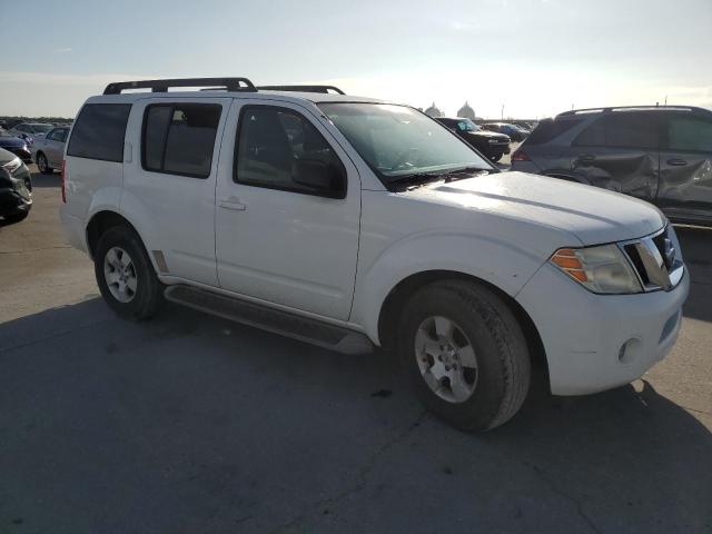 5N1AR18U69C617482 - 2009 NISSAN PATHFINDER S WHITE photo 4