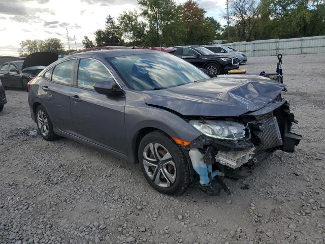 2HGFC2F58JH594142 - 2018 HONDA CIVIC LX CHARCOAL photo 4