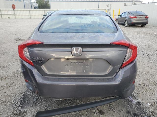 2HGFC2F58JH594142 - 2018 HONDA CIVIC LX CHARCOAL photo 6