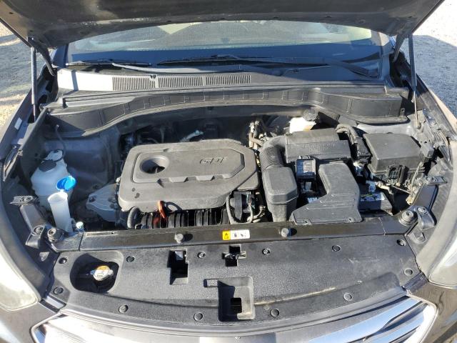 5XYZT3LB5JG560895 - 2018 HYUNDAI SANTA FE S GRAY photo 12