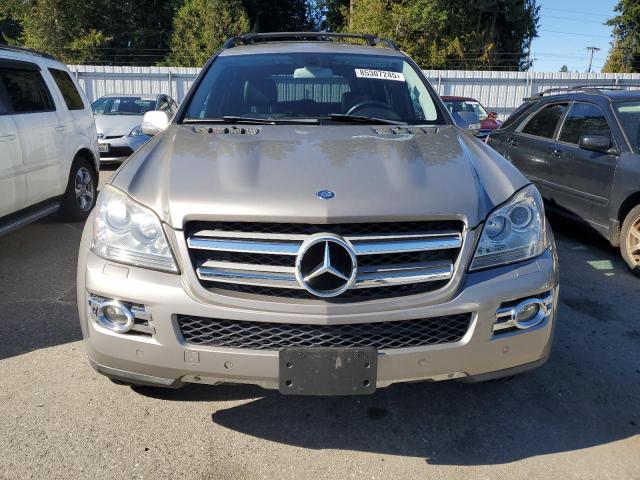 4JGBF71E67A184175 - 2007 MERCEDES-BENZ GL 450 4MATIC GRAY photo 5