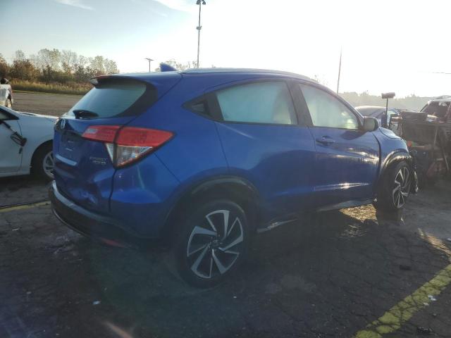3CZRU6H15KG703548 - 2019 HONDA HR-V SPORT Niebieski zdjęcie 3