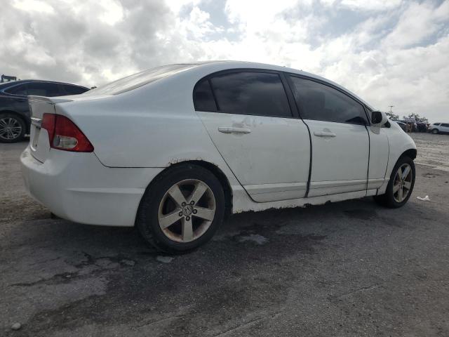 2HGFA16669H324038 - 2009 HONDA CIVIC LX-S WHITE photo 3