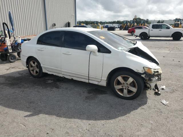 2HGFA16669H324038 - 2009 HONDA CIVIC LX-S WHITE photo 4