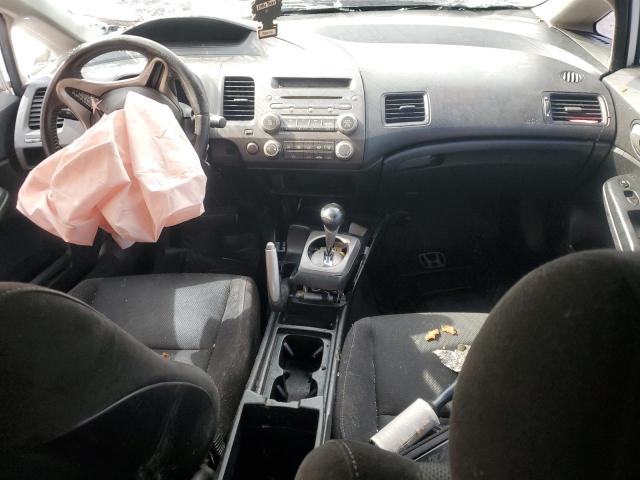 2HGFA16669H324038 - 2009 HONDA CIVIC LX-S WHITE photo 8