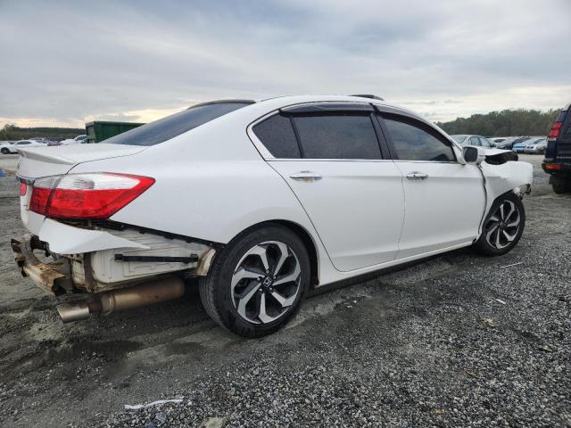 1HGCR2F8XFA031742 - 2015 HONDA ACCORD EXL WHITE photo 3