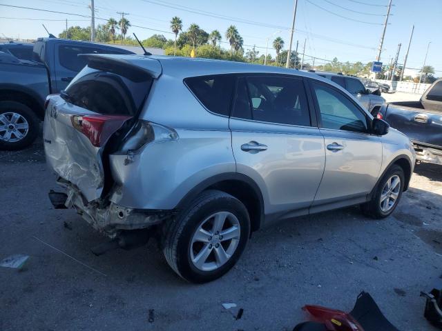 2T3BFREV8DW027805 - 2013 TOYOTA RAV4 LE SILVER photo 3