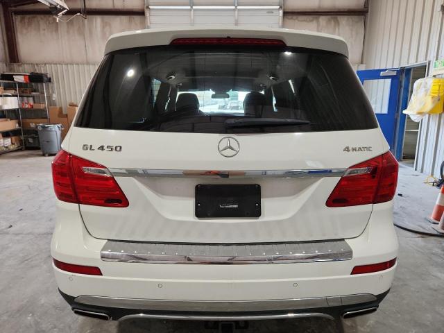 4JGDF6EE9FA515665 - 2015 MERZ GL 450 4MATIC WHITE photo 6