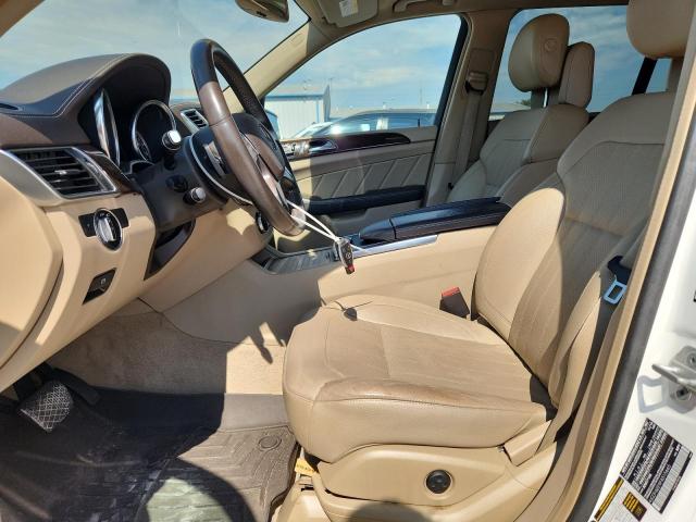 4JGDF6EE9FA515665 - 2015 MERZ GL 450 4MATIC WHITE photo 7