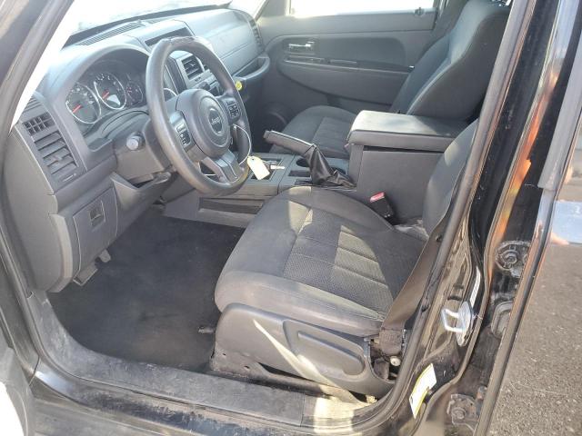 1J4PN2GK8BW507127 - 2011 JEEP LIBERTY SPORT BLACK photo 7