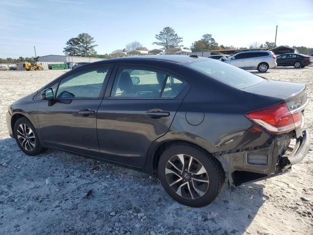 19XFB2F98DE228539 - 2013 HONDA CIVIC EXL ნაცრისფერი ფოტო 2