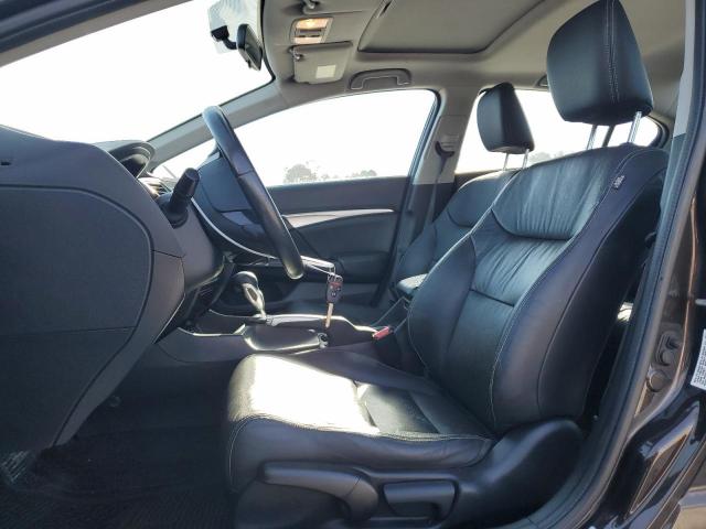 19XFB2F98DE228539 - 2013 HONDA CIVIC EXL ნაცრისფერი ფოტო 7