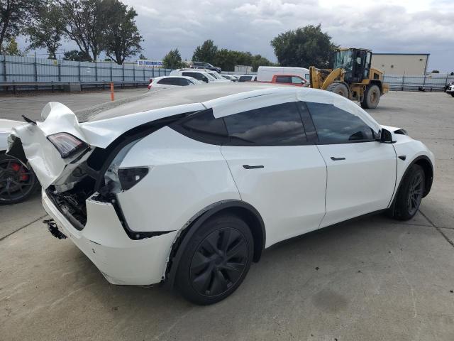 7SAYGAEE6SF248950 - 2025 TESLA MODEL Y WHITE photo 3
