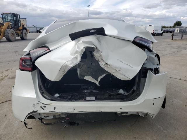7SAYGAEE6SF248950 - 2025 TESLA MODEL Y WHITE photo 6
