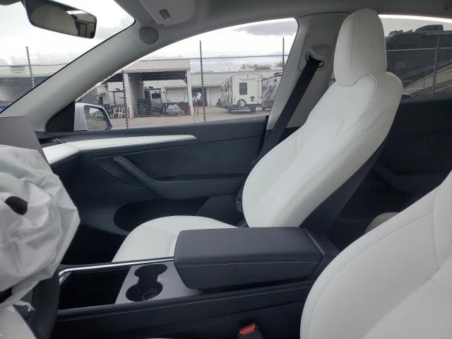 7SAYGAEE6SF248950 - 2025 TESLA MODEL Y WHITE photo 7