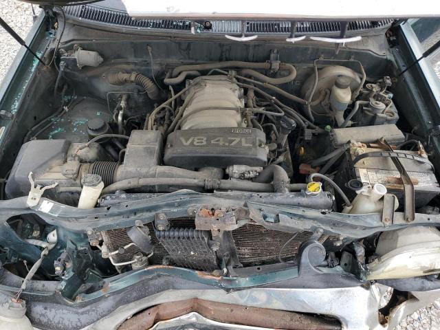 5TBBT44142S240526 - 2002 TOYOTA TUNDRA ACCESS CAB GREEN photo 11