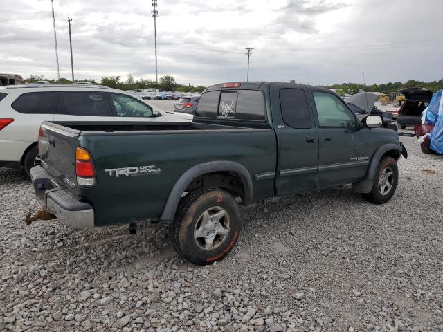 5TBBT44142S240526 - 2002 TOYOTA TUNDRA ACCESS CAB GREEN photo 3
