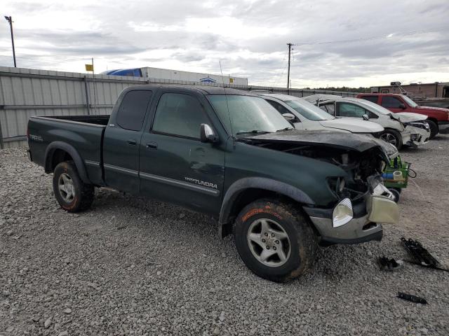 5TBBT44142S240526 - 2002 TOYOTA TUNDRA ACCESS CAB GREEN photo 4
