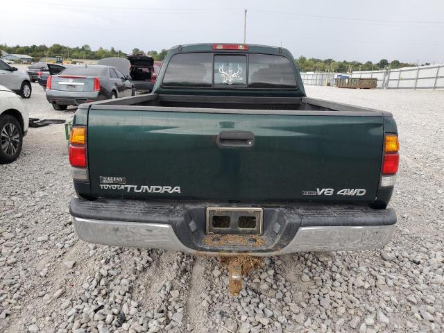 5TBBT44142S240526 - 2002 TOYOTA TUNDRA ACCESS CAB GREEN photo 6