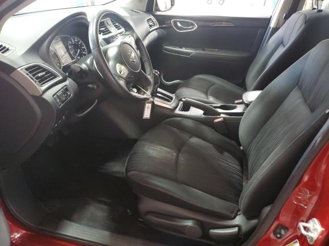 3N1AB7AP4JY284844 - 2018 NISSAN SENTRA S RED photo 7