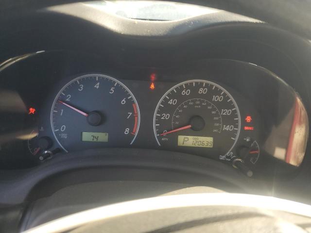 5YFBU4EE1DP222258 - 2013 TOYOTA COROLLA BASE Negro foto 9