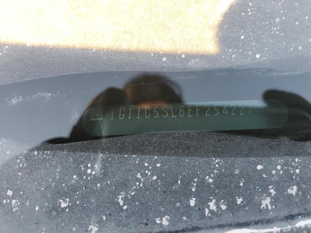 1G11C5S16EF254227 - 2014 CHEVROLET MALIBU 1LT GRAY photo 12
