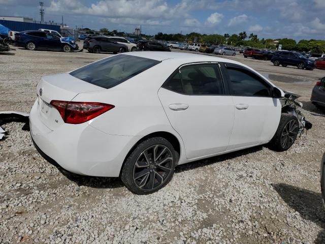 2T1BURHE7KC171774 - 2019 TOYOTA COROLLA L WHITE photo 3