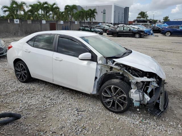 2T1BURHE7KC171774 - 2019 TOYOTA COROLLA L WHITE photo 4