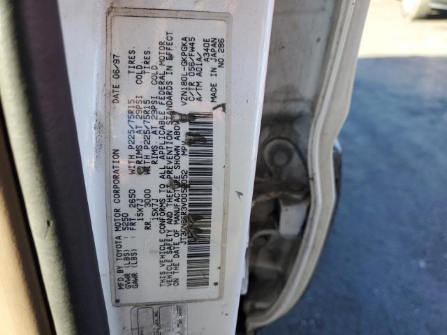 JT3GN86R3V0050052 - 1997 TOYOTA 4RUNNER SR5 WHITE photo 13