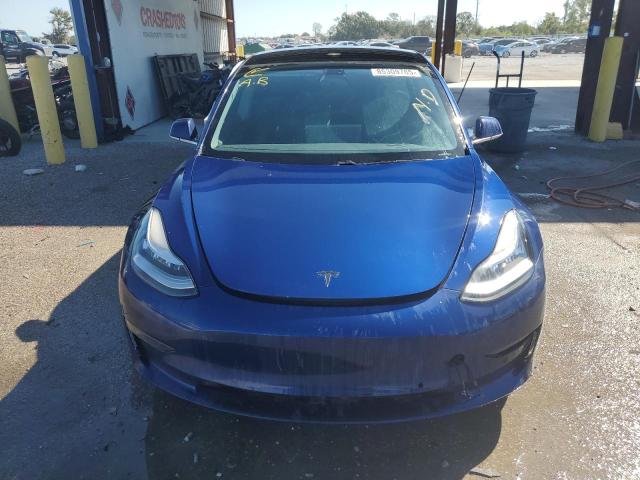 5YJ3E1EC7LF602004 - 2020 TESLA MODEL 3 أزرق صورة 5