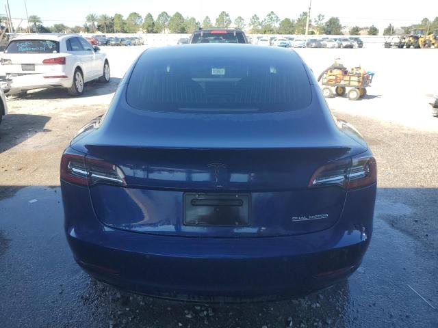 5YJ3E1EC7LF602004 - 2020 TESLA MODEL 3 أزرق صورة 6