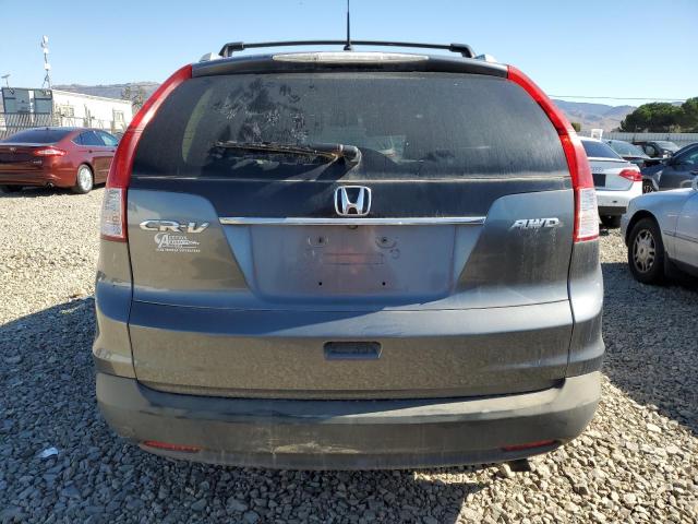 2HKRM4H53CH118912 - 2012 HONDA CR-V EX GRAY photo 6