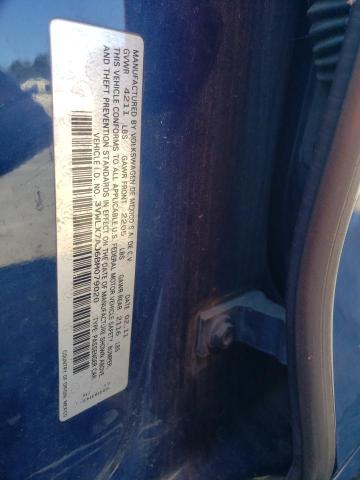 3VWLX7AJ6BM079020 - 2011 VOLKSWAGEN JETTA SEL BLUE photo 12