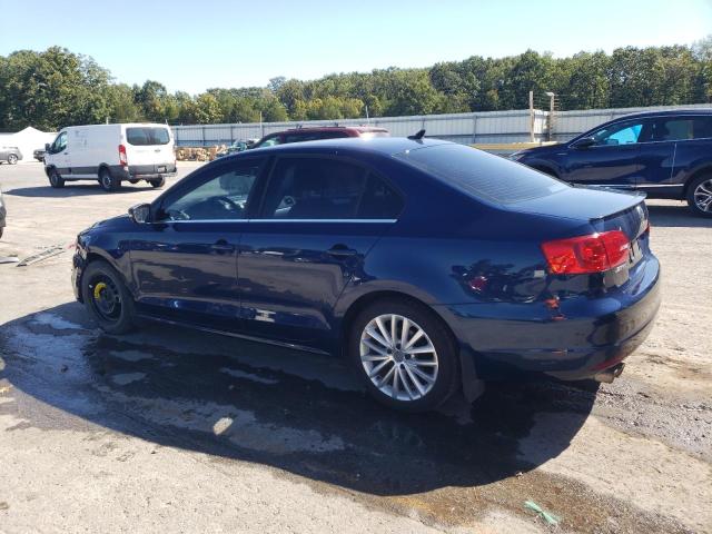 3VWLX7AJ6BM079020 - 2011 VOLKSWAGEN JETTA SEL BLUE photo 2