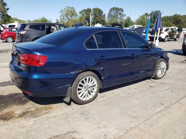 3VWLX7AJ6BM079020 - 2011 VOLKSWAGEN JETTA SEL BLUE photo 3