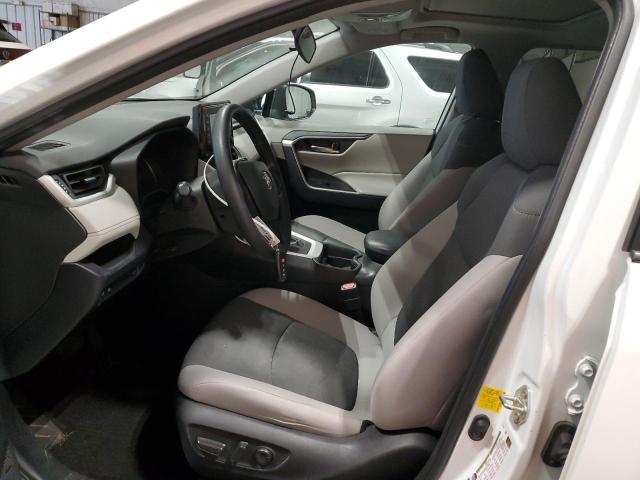 2T3P1RFV6KW080731 - 2019 TOYOTA RAV4 XLE WHITE photo 7
