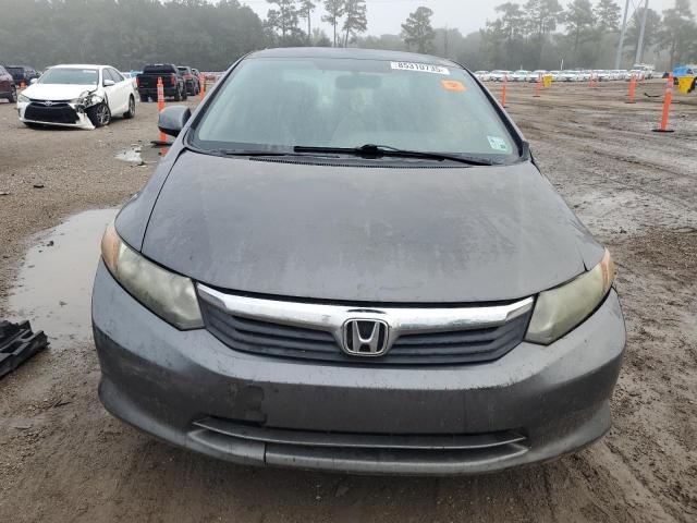 2HGFB2F55CH599675 - 2012 HONDA CIVIC LX BLACK photo 5