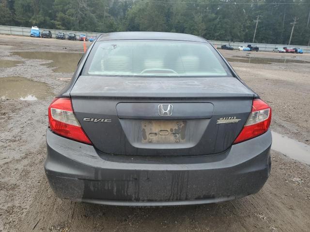 2HGFB2F55CH599675 - 2012 HONDA CIVIC LX BLACK photo 6