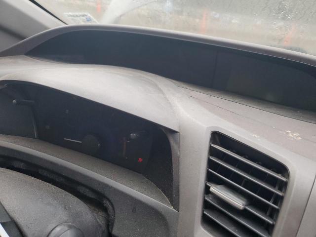 2HGFB2F55CH599675 - 2012 HONDA CIVIC LX BLACK photo 9