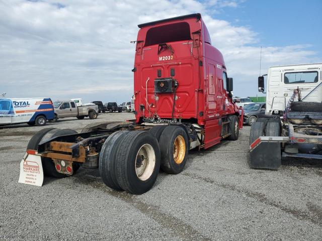 3AKJGLDR5HSHG9299 - 2017 FREIGHTLINER CASCADIA 1 RED photo 4