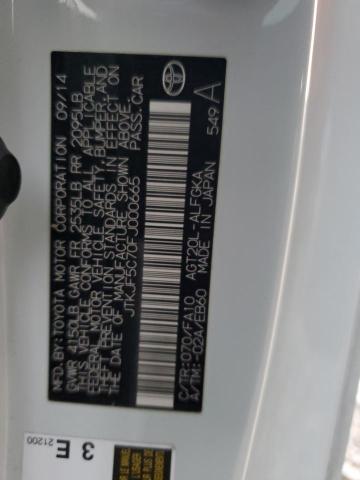 JTKJF5C70FJ000665 - 2015 TOYOTA SCION TC 白色 照片 13