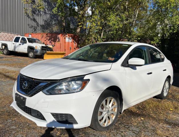 3N1AB7APLKL611943 - 2019 NISSAN SENTRA S Ақ фото 2